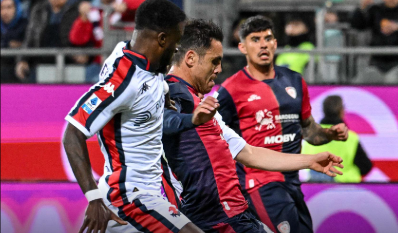 Cagliari and Genoa share the spoils in hard-fought draw