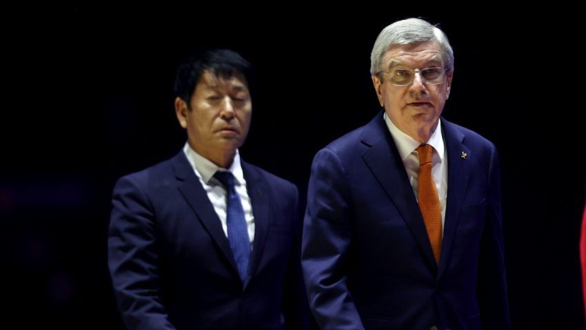 Inside the IOC: Morinari Watanabe speaks to media