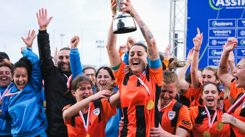 Swieqi United crowned Assikura Women's League champions for first time in their history