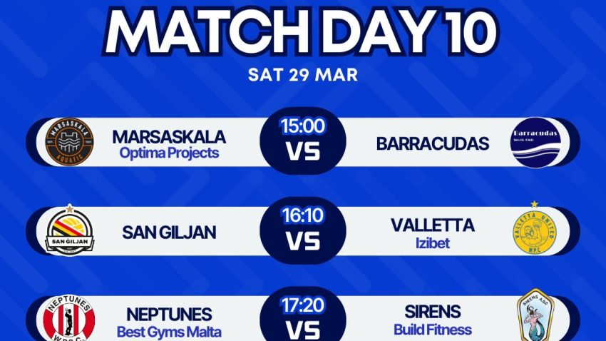 BOV Winter League 2025 – Match Day 10 Fixtures Announced