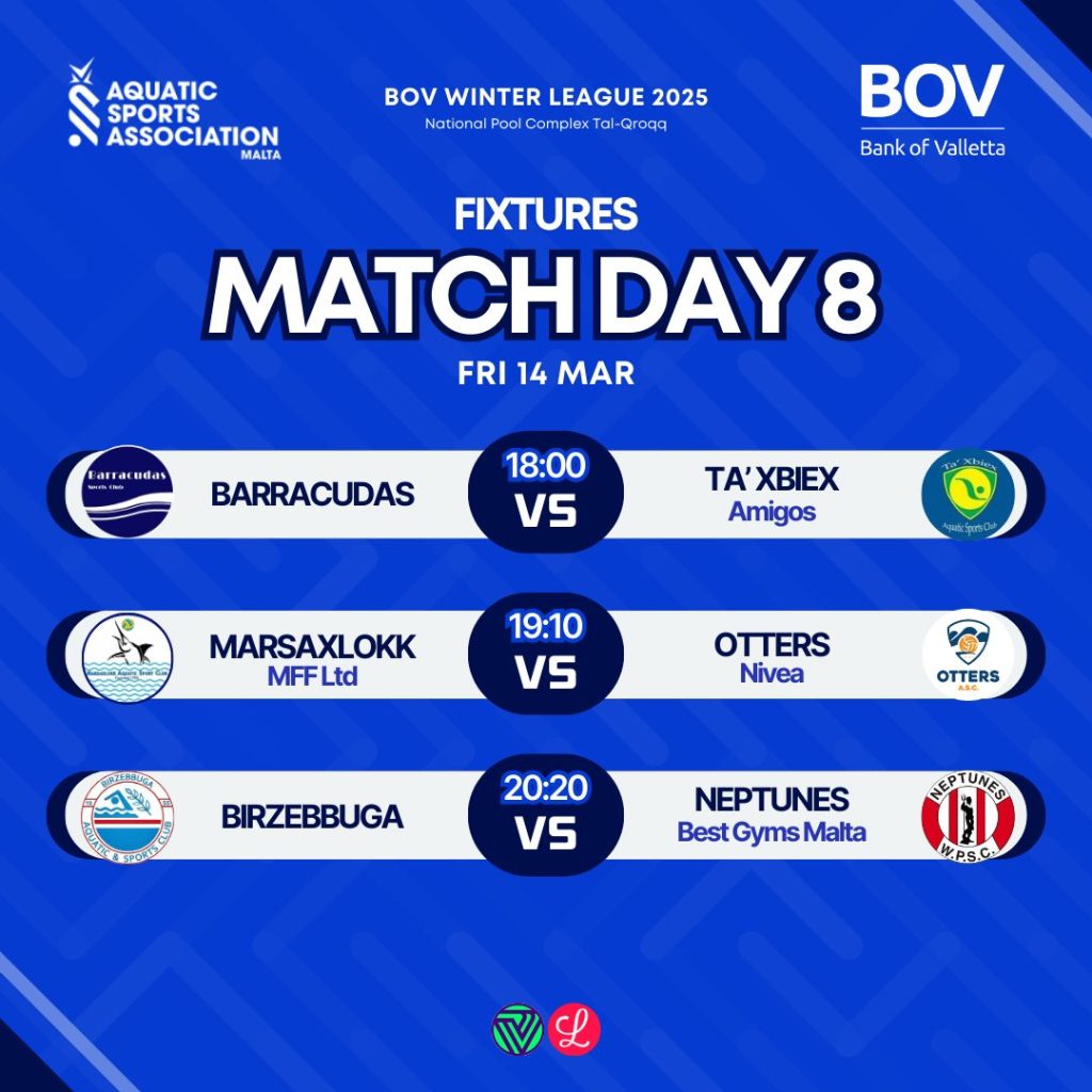 Bov Winter League 2025 – Match Day 8 Fixtures Announced | Maltasport.mt