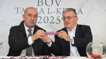 Owners draw starting numbers for BOV Tazza l-Kbira