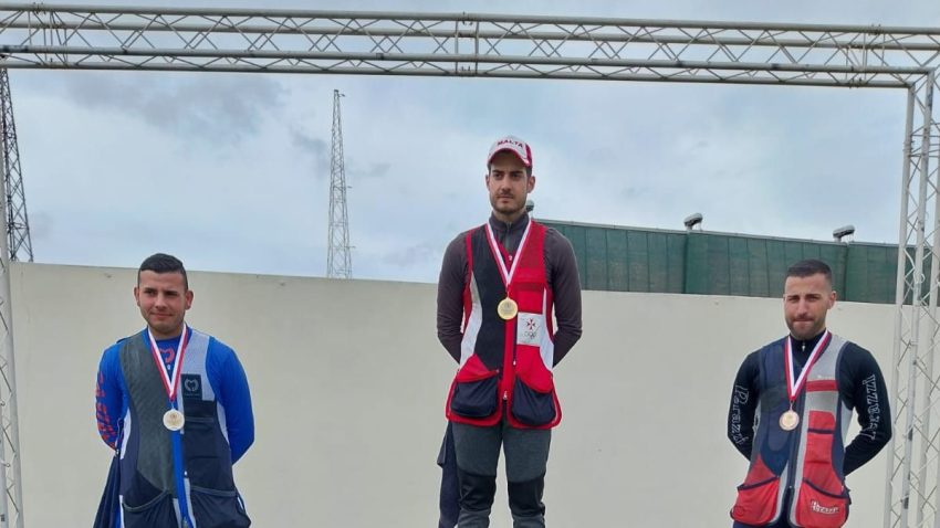 Gianluca Chetcuti claims victory in 3rd Trap Selection Shoot