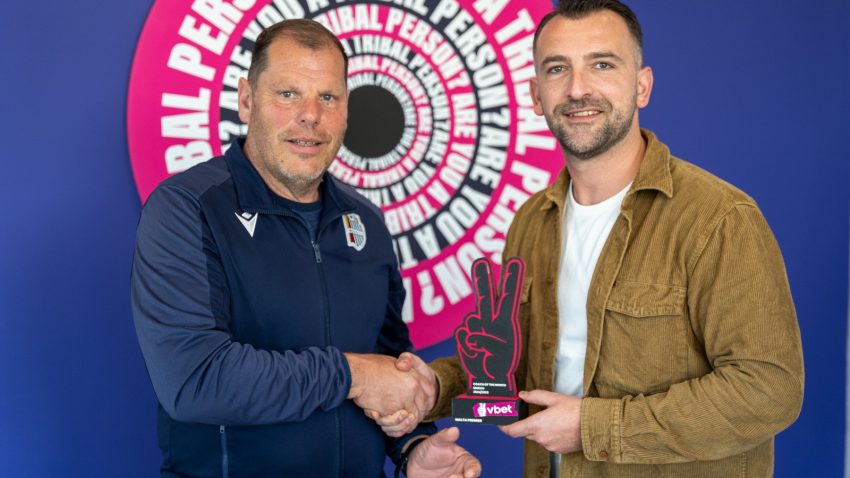 Mosta FC mentor Joe Grech wins March Coach of the Month award