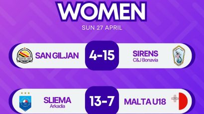 BOV Women’s Water Polo League: Sirens and Sliema celebrate victories