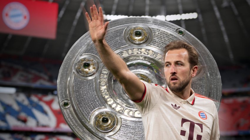 Harry Kane savours first major trophy after Bundesliga triumph with Bayern