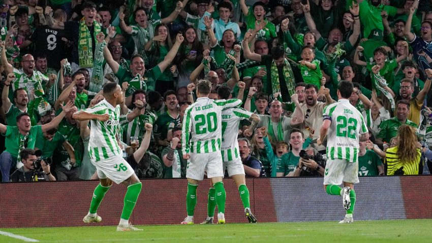 Betis edge Fiorentina in first-leg thriller