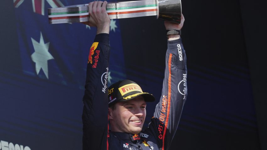 Brilliant Verstappen holds off McLaren duo to win thrilling Italian Grand Prix