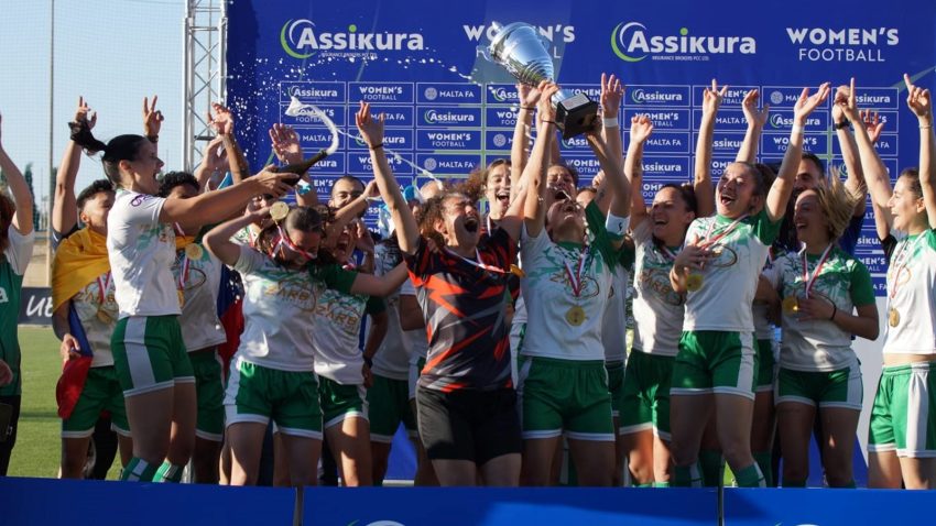 Mġarr United’s Colombian stars shine in landmark Women's Knock-Out triumph