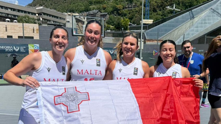 First ever medal for basketball 3x3