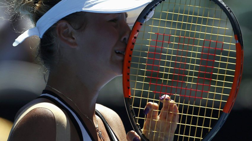 Kostyuk makes rare gesture of respect with handshake after beating Kasatkina at Italian Open