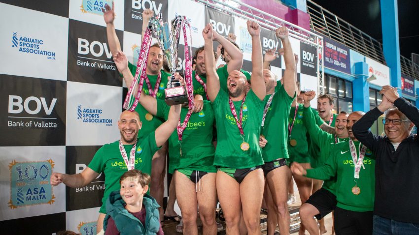 Unbeaten Exiles crowned BOV Water Polo First Division Winter League Champions