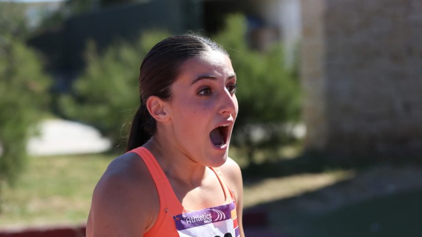 Parnis Coleiro breaks two national sprint records in one week