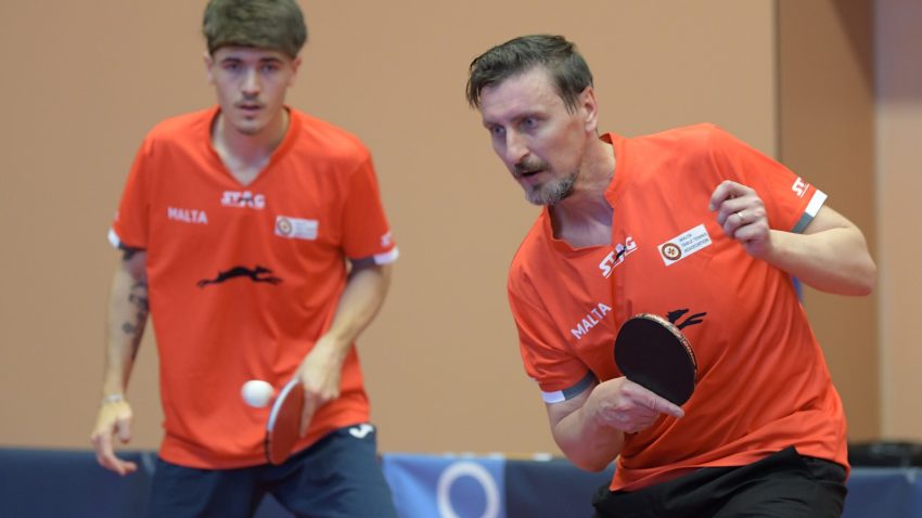Mixed fortunes for Malta on day four of as Table Tennis duo deliver gold