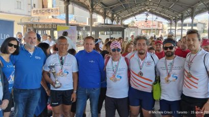 Bronze for Siġġiewi Rowing Club Crew at the 2025 Taranto Endurance Regatta “Porte dello Jonio Cup”