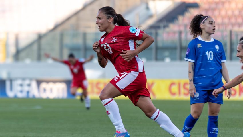 Malta Women's National Team qualify for UEFA Nations League League B after historic win