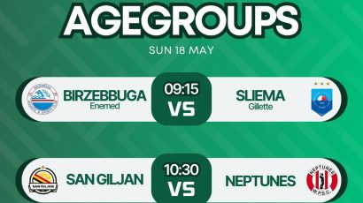 U20 Water Polo Fixtures Set for Sunday, May 18