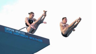 Antalya 2025: Ukraine holds off late German challenge to start European Aquatics Diving Championships with mixed team win