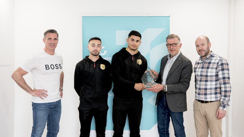 Brian Alejandro Parada and Stefan Cassar honoured with Fair Play Award