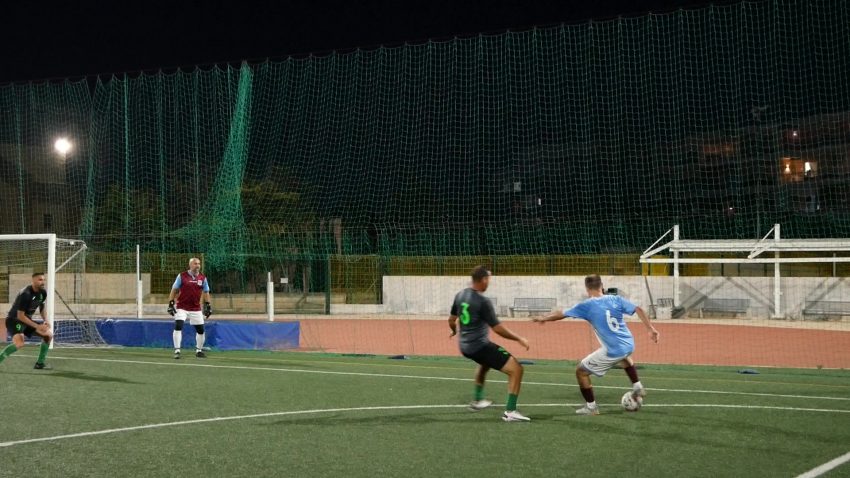 MFPA and Gżira United Veterans in the VMFA Trophy Final