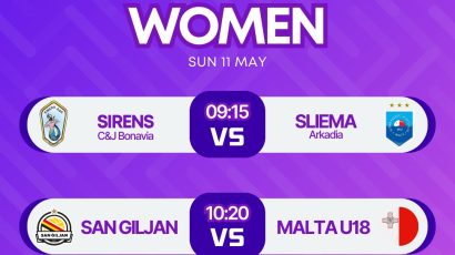 Women’s Water Polo Fixtures set for Sunday at Cottonera Sports Complex