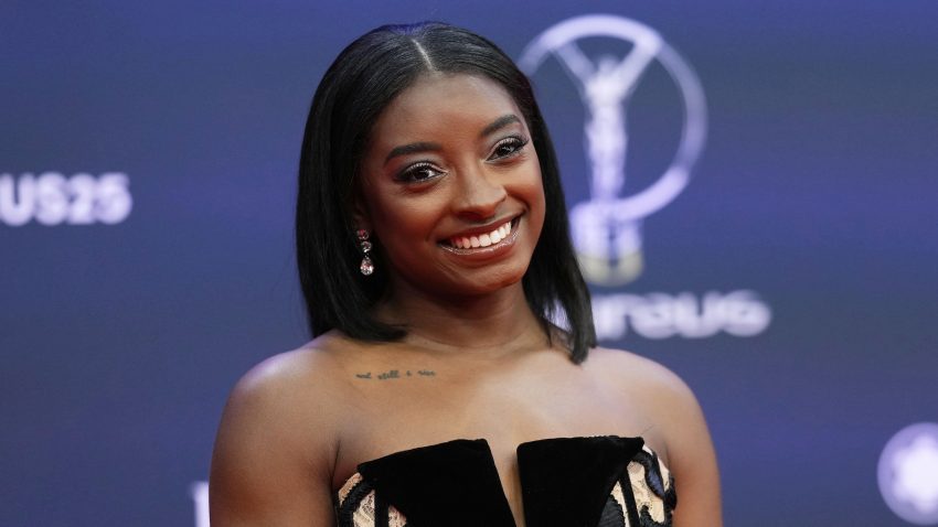 Simone Biles expresses regret over remarks in online dispute with Riley Gaines