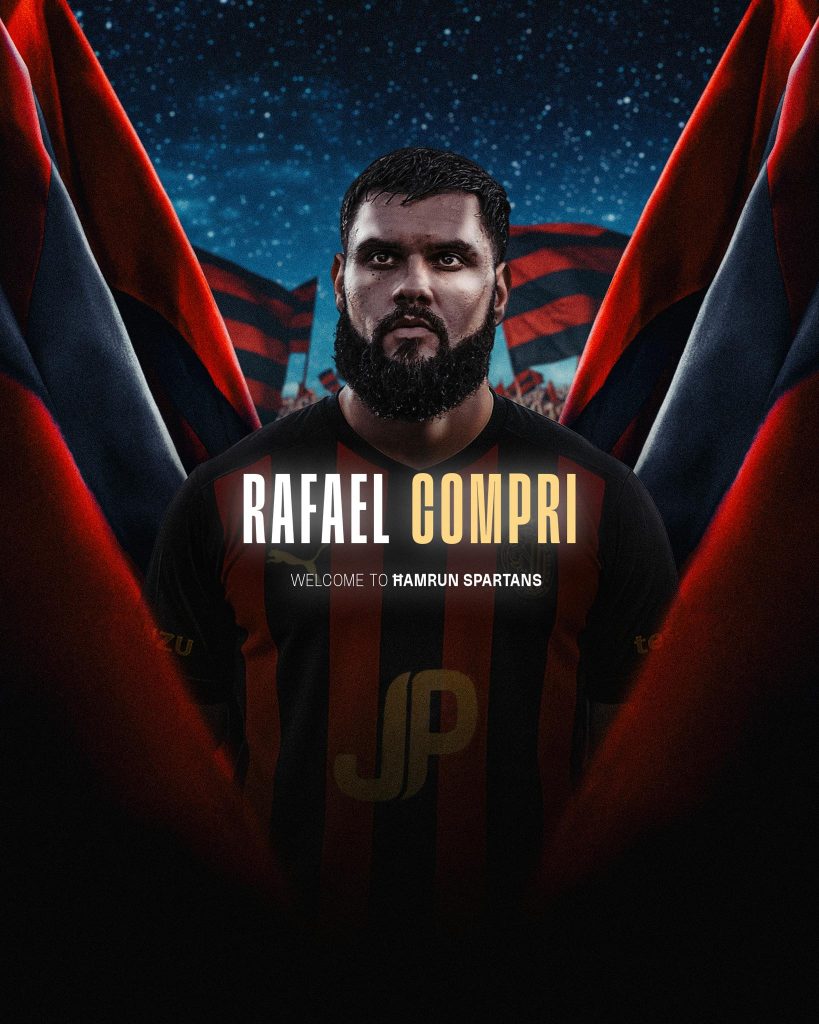 Brazilian Defender Rafael Compri Signs For Ħamrun Spartans | Maltasport.mt