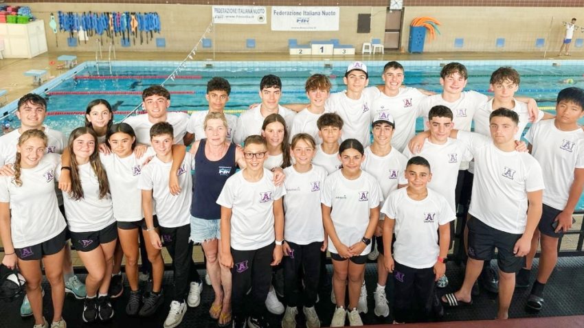 Five medals for Aquahub at Trofeo Piskeo in Messina