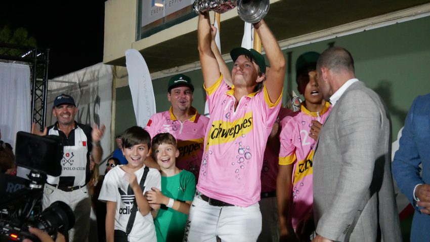 Team Schweppes win the 2025 EquestriMalta Cawnpore Cup