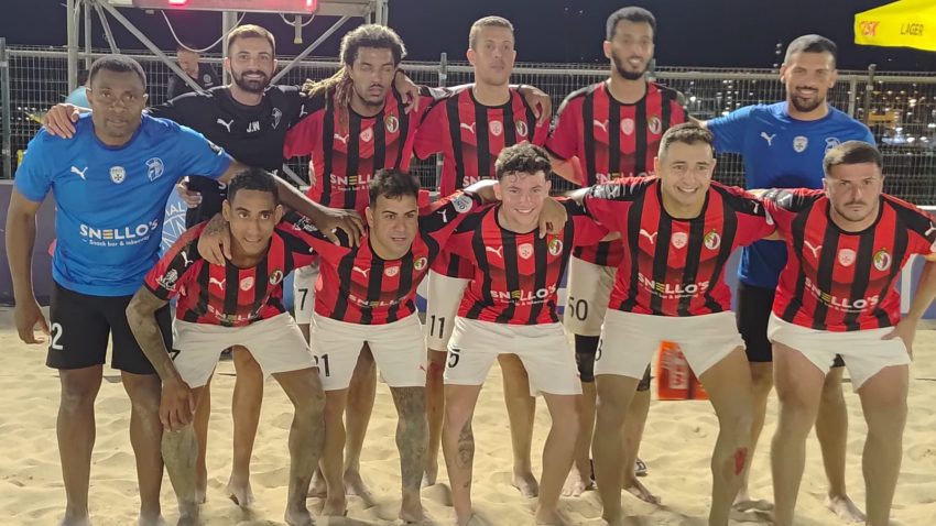 Ħamrun SC secure top spot at end of second round in Beach Soccer League