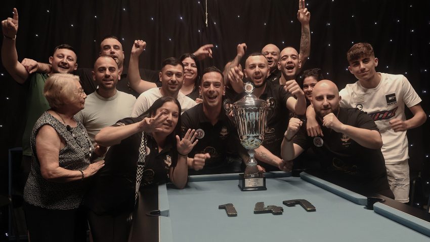 Ħamrun 147 A crowned Cisk Premier League Blackball champions