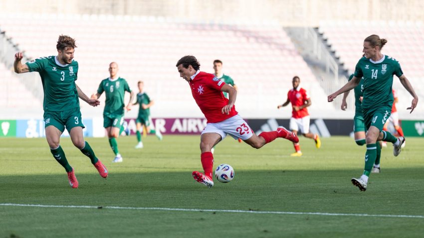 Malta gain first point in World Cup qualifying match against Lithuania