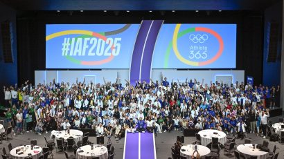 Athletes gather in Lausanne as IOC reaffirms global sporting values