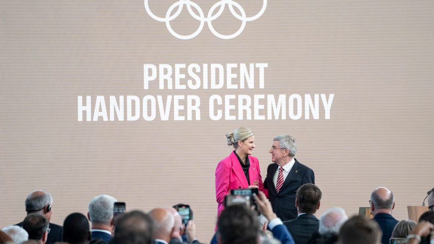 Olympic history at the IOC: Thomas Bach passes presidency to Kirsty Coventry