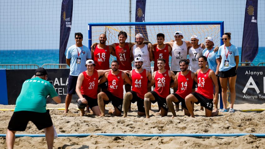 Malta gains valuable experience at European Beach Handball championship