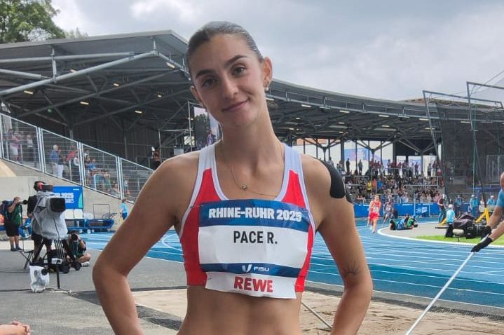 Watch the moment Raquela Pace reached the FISU Games Final in her Triple Jump.