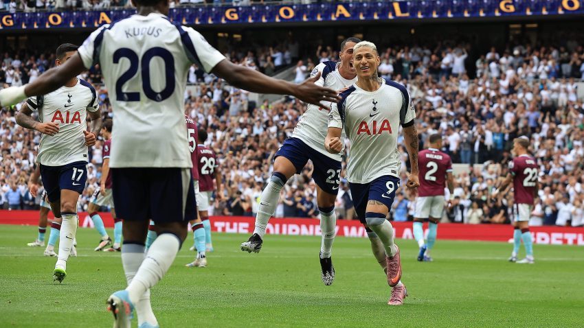 Richarlison shines as Tottenham beat Burnley