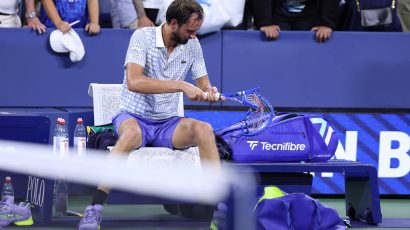 Medvedev hit with $42,500 fine for US Open outburst