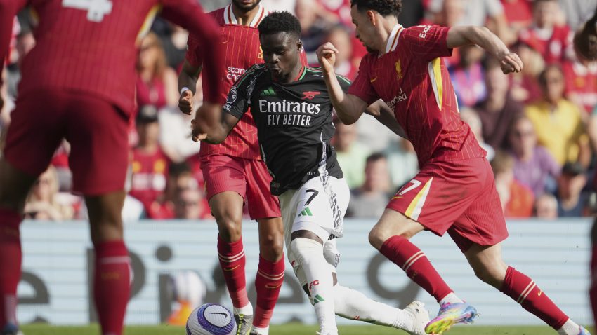 Big test for Arsenal as they visit Anfield