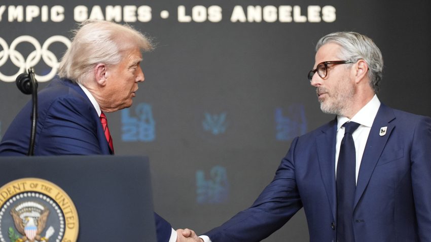 LA28 chief defends Trump’s role in Olympics planning team