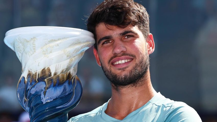 Alcaraz crowned Cincinnati champion after Sinner retires