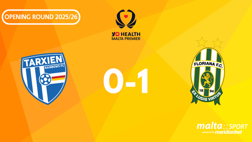 Arias on target as Floriana see off Tarxien