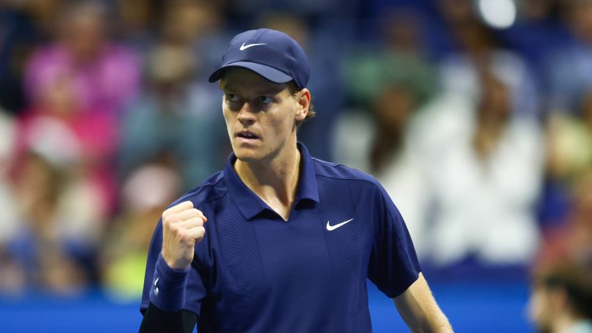 Sinner eases into US Open quarter-finals with quick win over Bublik