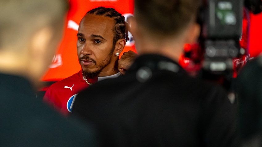 Hamilton hopes for first Ferrari podium in Baku