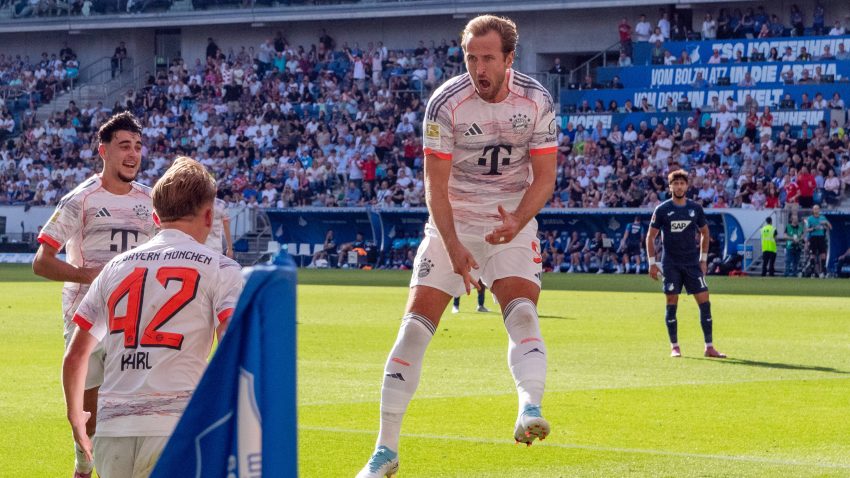 Watch: Bayern cruise past Hoffenheim with Kane hat-trick
