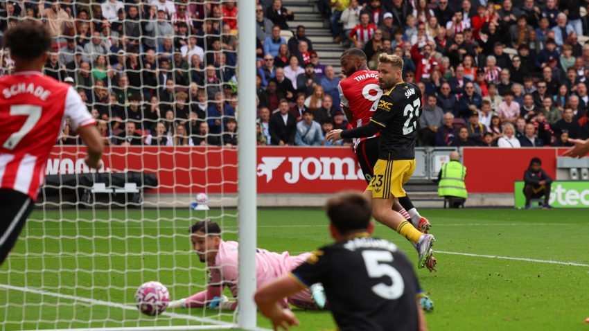 Thiago stars as Brentford outclass United in convincing victory