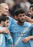 City smash five past Burnley at the Etihad