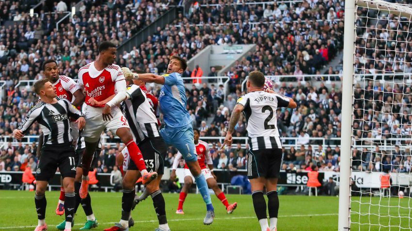 Late Gabriel header seals Arsenal comeback at St James’ Park