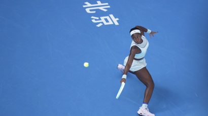Gauff survives tough test to reach last 16 in Beijing
