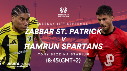 Żabbar St. Patrick face tough challenge against champions Ħamrun Spartans